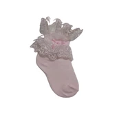 ÜNLÜ DANTELLİ KIZ ÇOCUK ÇORAP - 2
