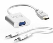 Inca Ihtvj-7tb Beyaz 0.15 M Hdmı To Vga + Ses Dönüştürücü - 1