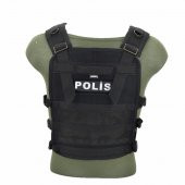 Taktikal Polis Hcm Şarjr Yeleği Siyah - 4
