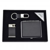 Honest Tabaka Çakmak Anahtarlık Set Siyah thumbnail 1