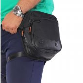 ÇÇS 31257 Motosiklet Bel Bacak Çantası Siyah - 5
