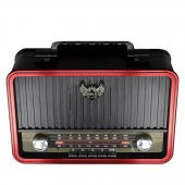 Retro 1907Bt Ahşap Nostaljik Fm Bluetooth Radyo - 2