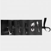 Hakiki Deri  Organizer Large Rulo Siyah - 7