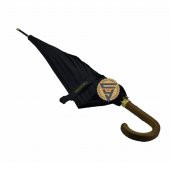 April A-213G 10 Telli Baston Sap Şemsiye Siyah thumbnail 3