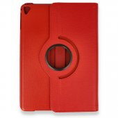 Apple IPad 9.7 Standlı 360 Derece Tablet Kılıfı Kırmızı - 3