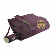 April A-217L Kadın Tam Otomatik Şemsiye Desenli Mor thumbnail 3