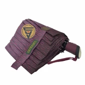 April A-217L Kadın Tam Otomatik Şemsiye Desenli Mor thumbnail 1