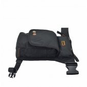 ÇÇS Waterproof Motosiklet Bel Bacak Çantası Siyah - 3