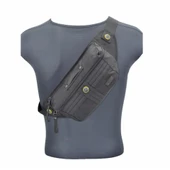 ÇÇS 31242 Freebag Günlük Bel Çantası Siyah thumbnail 5