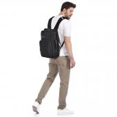 Ççs Fonksiyonel Evrak Laptop Omuz ve Sırt Çantası Siyah thumbnail 5