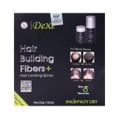 Dexe Saç Dolgunlaştırıcı Fiber Keratin Toz ve Sprey Siyah - 3