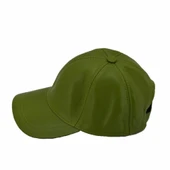 Ayarlanabilir Deri Şapka Yeşil thumbnail 4