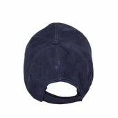 Ayarlanabilir Deri Süet Şapka Lacivert thumbnail 3