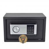 Elektronik Şifreli ve Kilitli Çelik Kutu Kasa 32x20x20 - 1