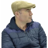 Peaky Blinders İngiliz Model Yün Kasket Bej - 2