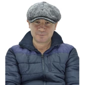 Peaky Blinders İngiliz Model Yün Kasket Açık Gri - 1