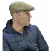 Peaky Blinders İngiliz Model Yün Kasket Kahve - 2