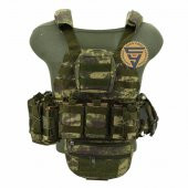 Multifonksiyonel Cordura Askeri Taktik Yelek Haki Kamuflaj - 1