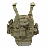 Multifonksiyonel Cordura Askeri Taktik Yelek Jand Kamuflaj - 2