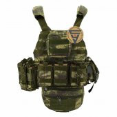 Multifonksiyonel Cordura Askeri Taktik Yelek Haki Kamuflaj - 2