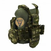 Multifonksiyonel Cordura Askeri Taktik Yelek Haki Kamuflaj - 3