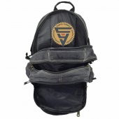 Ççs 51405 Su Geçirmez Kanvas Sırt Çantası Siyah thumbnail 4