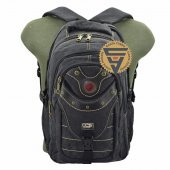 Ççs 51405 Su Geçirmez Kanvas Sırt Çantası Siyah thumbnail 6