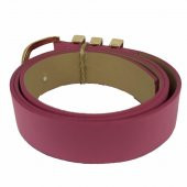 Vegan Deri Hll1155 Kadın Kemer 100 Cm Pembe - 2