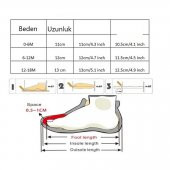 Bebek İlk Ayakkabım AY139 6-12 Ay 12 cm Patik - 4
