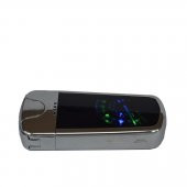 Usb Şarjlı Led Hız Göstergeli Elektronik Çakmak Gümüş thumbnail 4