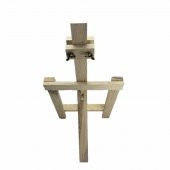 Orta Boy Ahşap Masaüstü Stand Şovale 65 Cm - 4