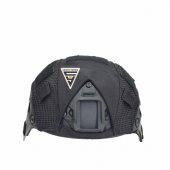 Taktikal Airsoft Paintball Plastik Kask Siyah Bandanalı - 6