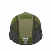 Taktikal Airsoft Paintball Plastik Kask Haki Bandanalı - 4