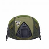 Taktikal Airsoft Paintball Plastik Kask Haki Bandanalı - 5