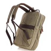 ÇÇS 51399 Kanvas Sırt Çantası Yeşil thumbnail 2