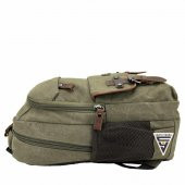 Ççs London 51567 Kanvas Laptop Bölmeli Sırt Çantası Yeşil - 2