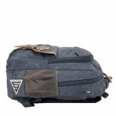 Ççs London 51567 Kanvas Laptop Bölmeli Sırt Çantası Siyah - 6