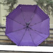Marlux 1212 Desenli Tam Otomatik Kadın Şemsiye Mor thumbnail 6
