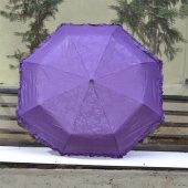 Marlux 1212 Desenli Tam Otomatik Kadın Şemsiye Mor thumbnail 7