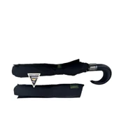 April A-228G Elite Deri Baston Sap Otomatik Şemsiye Siyah thumbnail 5