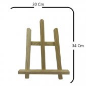 Mini Boy Ahşap Masaüstü Stand Şovale 34 Cm - 5