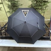 April A-250G Protokol Vale Şemsiyesi Çift Katmanlı Şemsiye 130 Cm Siyah thumbnail 7