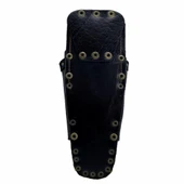 Hakiki Deri CA217 Elektrikçi Teknisyen Bel Çantası Siyah thumbnail 4