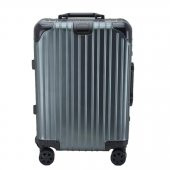 CCS 5250 Çekçekli Alüminyum Kasa Kabin Valiz Mavi thumbnail 1