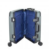 CCS 5250 Çekçekli Alüminyum Kasa Kabin Valiz Mavi thumbnail 3