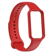 Xiaomi Redmi Smart Band 2 Düğmeli Suya Dayanıklı Yumuşak Klasik Silkon Kordon - 9