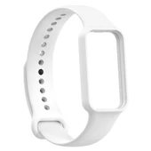 Xiaomi Redmi Smart Band 2 Düğmeli Suya Dayanıklı Yumuşak Klasik Silkon Kordon - 4