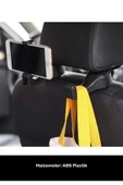Premium Seri Tüm Araçlarla Uyumlu Otomobil Araba Oto Koltuk Arkası Telefon Tutucu Askılık - 4