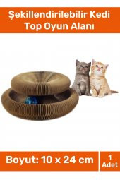 Özel Üretim Tırnak Cilalanması Pençe Sağlığı İyi Olduran Şekillendirilebilir Kedi Top Oyun Alanı - 1