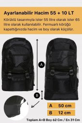 Büyük Boy Ortopedik & Terletmeyen Konfor Modeli Çok Gözlü Bölmeli Lise Ortaokul Okul Sırt Çantası - 2
